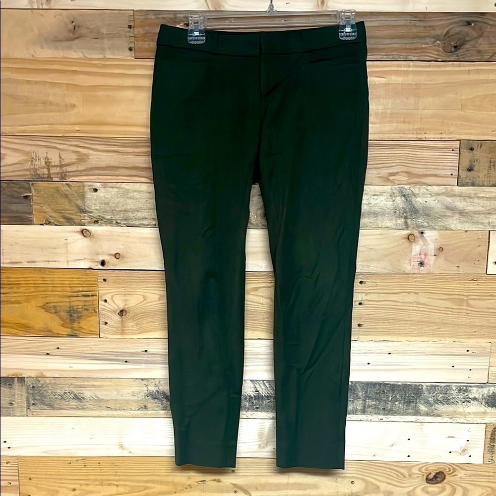 Banana Republic size 00 Petite Olive Green Sloan Dress Pants with Pockets